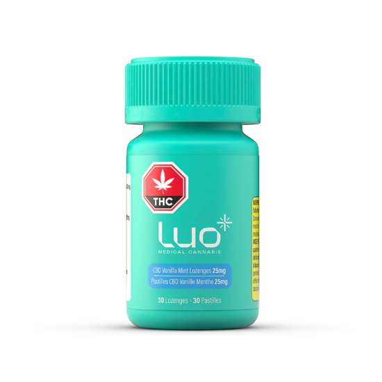 Luo CBD Vanilla Mint Lozenge 25 mg
