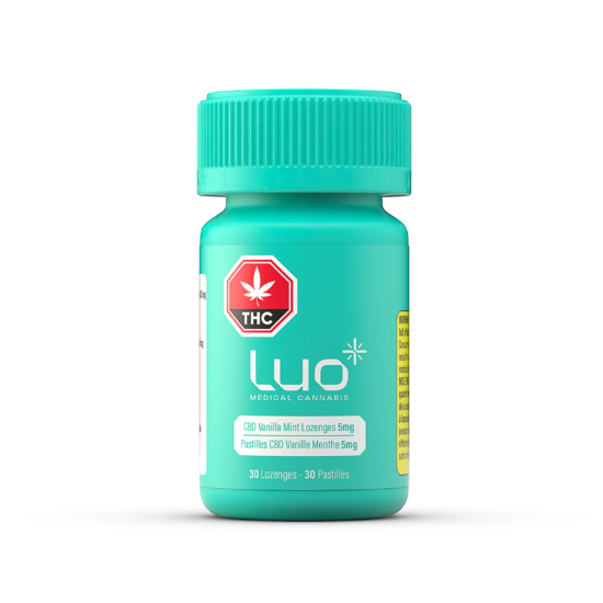 Luo CBD Vanilla Mint Lozenge 5 mg